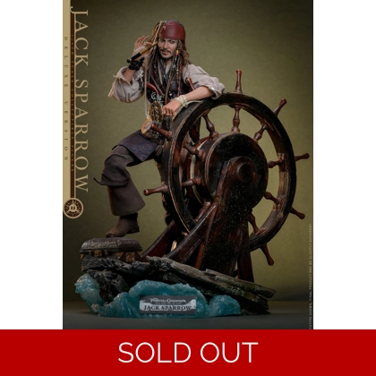 Hot Toys – Pirates of the Caribbean: Dead Men Tell No Tales - 1/6th scale Jack Sparrow (De Luxe)